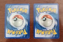 Pokemon Gastrodon East Sea 8/132 & Shellps East Sea 106/132 Reverse Holo Cards - Image 2