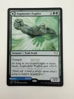 Augmenter Pugilist / Echoing Equation MTG Magic the Gathering Card NM Mint STX - Image 1