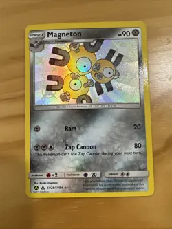 Magneton SV28/SV94 S&M Hidden Fates Shiny Vault Holo Rare 2019 Pokemon TCG Card - Image 1