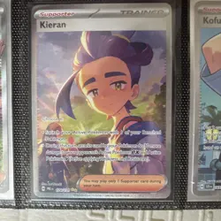Kieran 174/131 Sv: Prismatic Evolutions Holo alt art SIR Pokemon card - Image 1