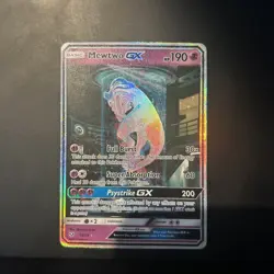 Pokemon Mewtwo GX 78/73 Shining Legends Shiny Holo Rare Full Art Card - Image 1