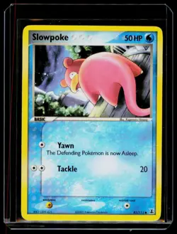 Slowpoke 83/113 EX Delta Species Pokemon Card TCG - Heavy Played - Image 1