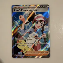 Pokemon Trainer Full Art Lot 7 Cards Rosa’s Encouragement Amarys Atticus NM - Image 3
