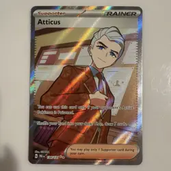 Pokemon Trainer Full Art Lot 7 Cards Rosa’s Encouragement Amarys Atticus NM - Image 5