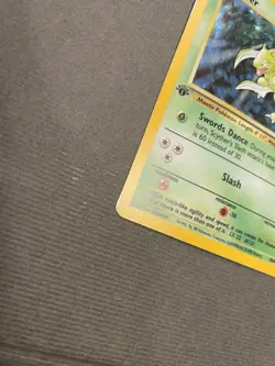 Scyther - 10/64 - Pokemon Jungle 1st Edition Holo Rare Card WOTC LP - Image 3