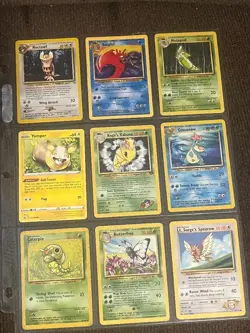 Pokemon 24 Binder Sheets total of 216 Assorted Pokemon Cards G2U - Image 5