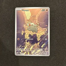 Phanpy NM IR 205/191 SV08 Surging Sparks Pokemon TCG Holo Card - Image 2