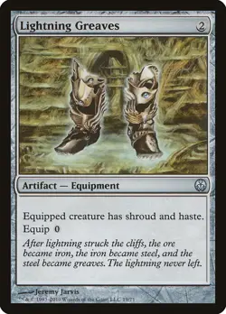 MTG Lightning Greaves - Duel Decks: Phyrexia vs. the Coalition #019 - Image 1