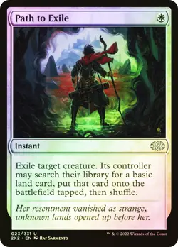 MTG FOIL Path to Exile - Double Masters 2022 #023 - Image 1