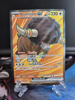 Bouffalant ex 162/086 Ultra Rare Holo - White Flare - Pokemon Card - NM/M - Image 1