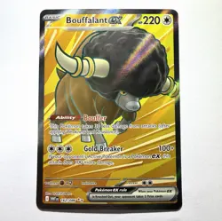 Bouffalant Ex • 162/086 • Ultra Rare • White Flare WHT • NM/M • Pokemon Card - Image 1