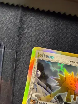 Jolteon EX Delta Species Reverse Holo 7/113 2005 - Pokemon NM Near Mint - Image 2