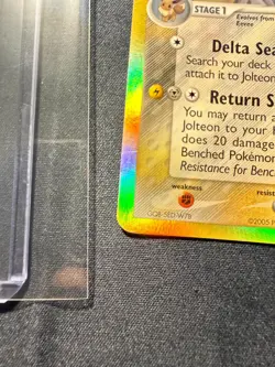 Jolteon EX Delta Species Reverse Holo 7/113 2005 - Pokemon NM Near Mint - Image 3