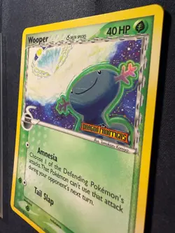 Wooper Delta Species 71/101 Dragon Frontiers Reverse Holo Stamp Pokemon NM - Image 2