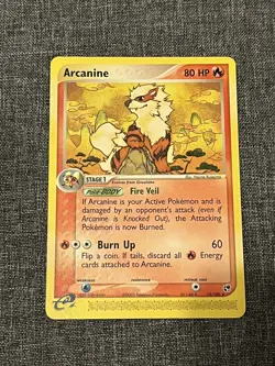 Arcanine 15/100 Sandstorm Regular Pokemon TCG - Image 1