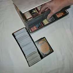 Giant Vintage Magic The Gathering 1500 Cards Collection Binder&Box Alpha Mtg Lot - Image 3