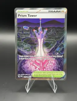Pokemon TCG Prism Tower 111/086 Journey Together EN Uncommon Reverse Holo - Image 1