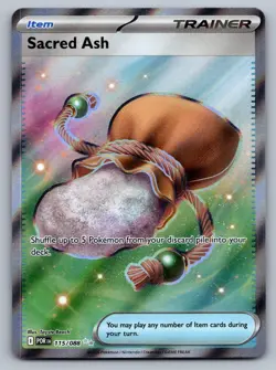 Sacred Ash 115/088 Ultra Rare Perfect Order Pokemon NM - Image 1