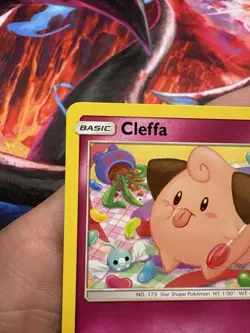 Cleffa Unbroken Bonds Pokemon TCG 131/214 NM Condition - Image 2