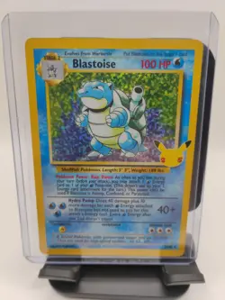Blastoise 2021 Pokemon TCG Celebrations Classic Collection 2/102 Base Set Holo - Image 1
