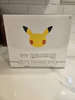 Pokemon TCG: 25th Anniversary Celebrations Elite Trainer Box (2021) - Image 1