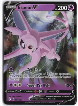 Espeon V 064/203 Holo V Rare Evolving Skies Pokemon NM - Image 1