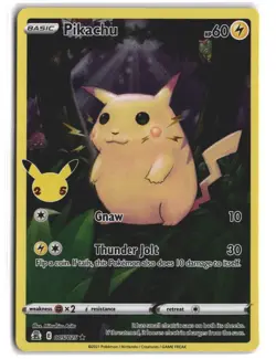 Pikachu 005/025 Holo Rare Celebrations Pokemon Holo NM - Image 1
