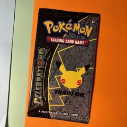 Pokemon TCG 25 Year Celebrations Booster Pack Sealed English - Image 1