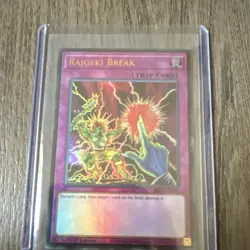 Yu-Gi-Oh! Raigeki Break 1st Edition Ultra Rare BLGG-EN131 - Image 1