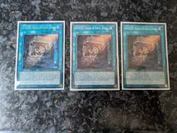 Yu-Gi-Oh WANTED: Seeker of Sinful Spoils RA03-EN074 - Mixed rarity Play Set X3 - Image 1
