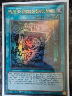 Yu-Gi-Oh WANTED: Seeker of Sinful Spoils RA03-EN074 - Mixed rarity Play Set X3 - Image 2