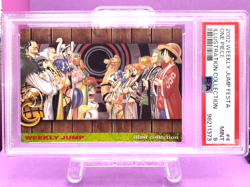PSA9 One Piece 2002 Weekly Jump Festa Illustration Collection MINT No. 4 Japan - Image 1