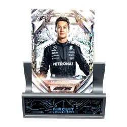 2025 Topps Chrome F1 Formula 1 George Russell Diamond 75th Anniversary #D75-7 - Image 1