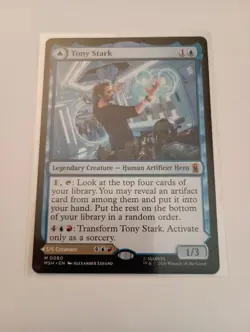 MTG Magic Tony Stark / The Invincible Iron Man 0080 Marvel Super Heroes - Image 1