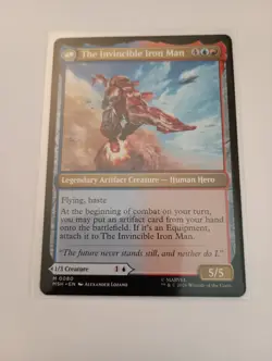 MTG Magic Tony Stark / The Invincible Iron Man 0080 Marvel Super Heroes - Image 2
