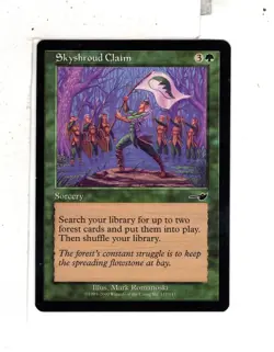 MTG SkeenAB Skyshroud Claim from Nemesis. NM. - Image 1