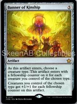 MTG SkeenAB Banner of Kinship Foundations NM - Image 1