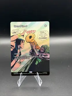 Horn Of Greed (Borderless) (Foil) - Marvel Universe Eternal - Legal NM - Image 1