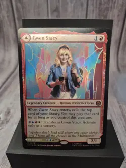 Gwen Stacy Marvel's Spider-Man Foil Magic The Gathering #78 - Image 1