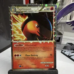 Pokemon TCG Typhlosion Prime 110/123 HeartGold SoulSilver Holo Ultra Rare EN - Image 1