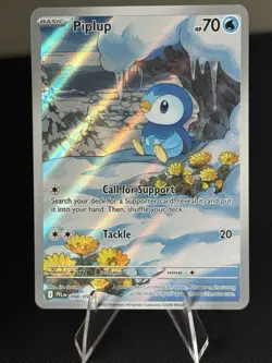 Pokemon Piplup 098/094 Me02: Phantasmal Flames Holo - 2025 NM - Image 1