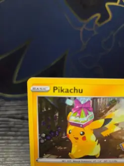 Pikachu SWSH234 Holo Promo Sword & Shield Promo Pokemon Holo LP - Image 2