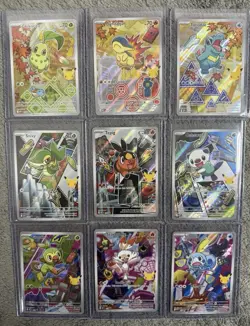 Pokemon First Partner Illustration Collection Series 2 - Full Set Of 9 MINT 🔥🔥 - Image 1