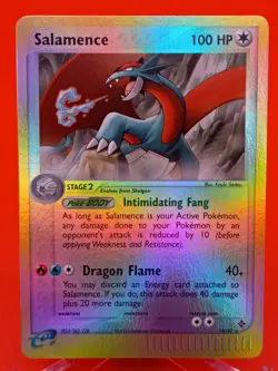 Salamence 19/97 Reverse Holo EX Dragon E-reader Near Mint Pokemon TCG - Image 1