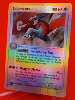 Salamence 19/97 Reverse Holo EX Dragon E-reader Near Mint Pokemon TCG - Image 3