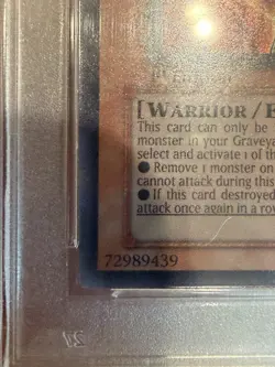 Yu-Gi-Oh! Black Luster Soldier Envoy of the Beginning 1st Edition IOC-025 PSA 9 - Image 5