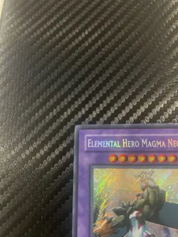 Elemental Hero Magma Neos TAEV-EN043 Secret Rare 1st Edition Yu-Gi-Oh Holobleed - Image 3