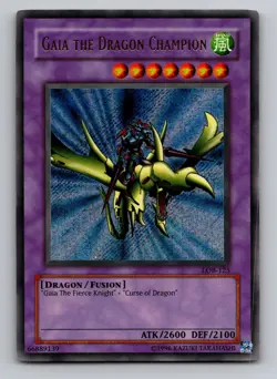 Gaia the Dragon Champion LOB-125 The Legend of BEWD Unlimited LP - Image 1