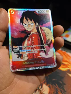 4x Monkey.D.Luffy ST01-012 SR - One Piece TCG Starter Deck 1: Straw Hat Crew - Image 3