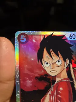 4x Monkey.D.Luffy ST01-012 SR - One Piece TCG Starter Deck 1: Straw Hat Crew - Image 5